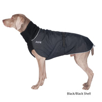 Thumbnail for Weimaraner wearing the Great White North coat in Black